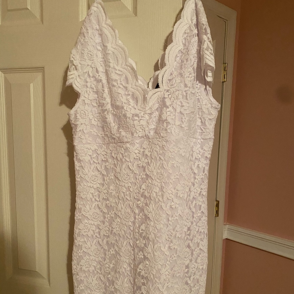 White dress